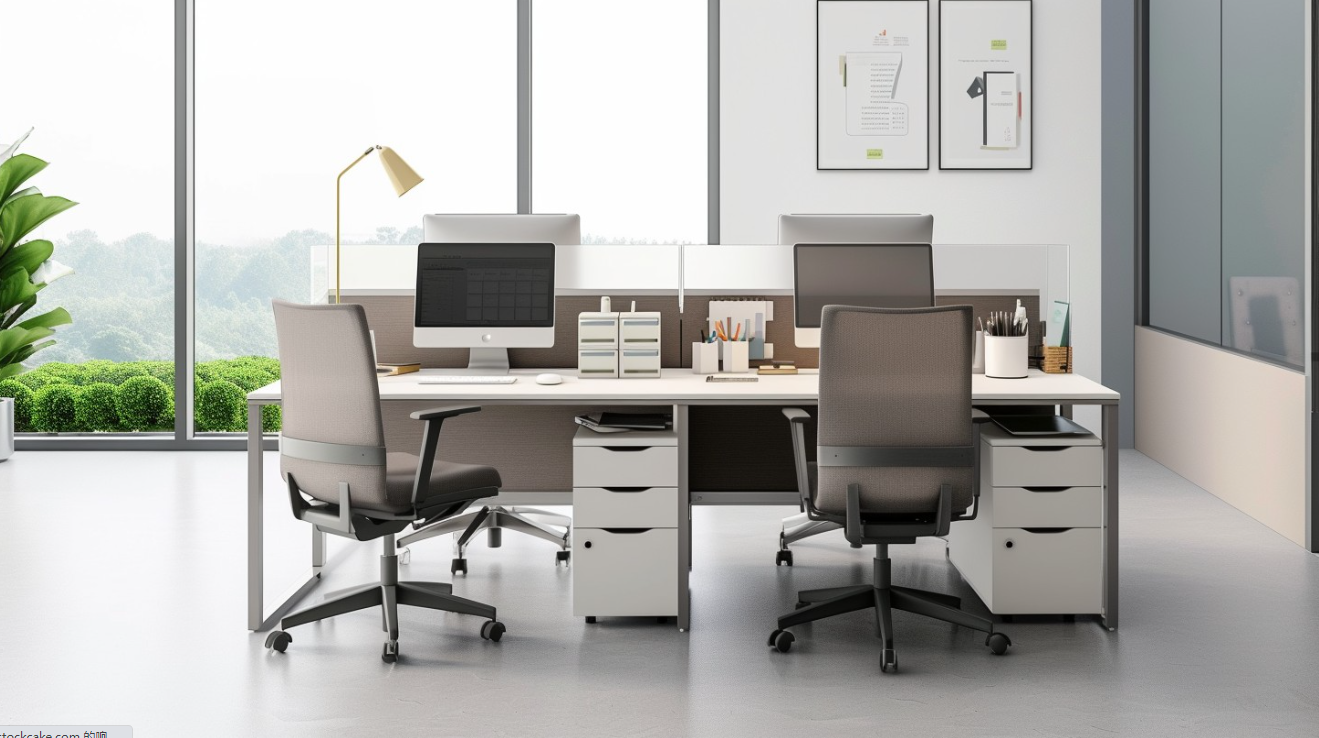 Office desk with storage مكتب مكتب مع التخزين