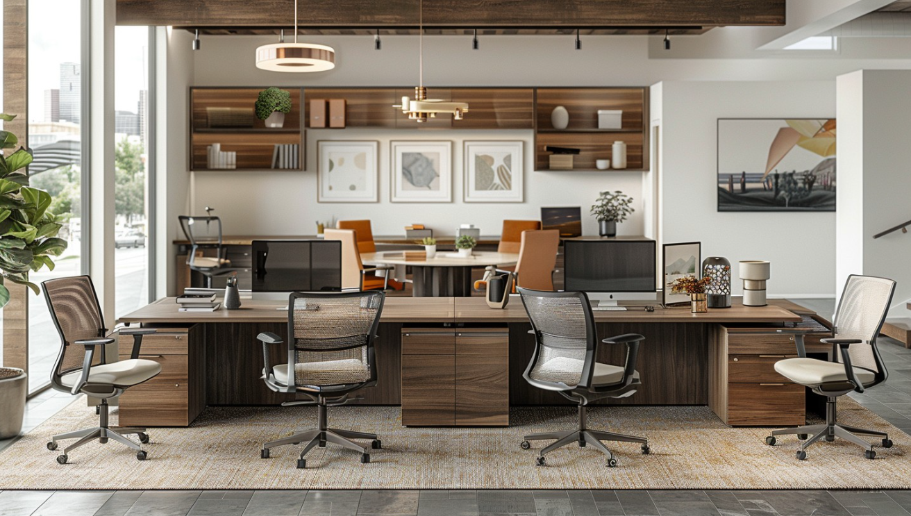 office desk with storage shelf مكتب مكتب مع رف التخزين