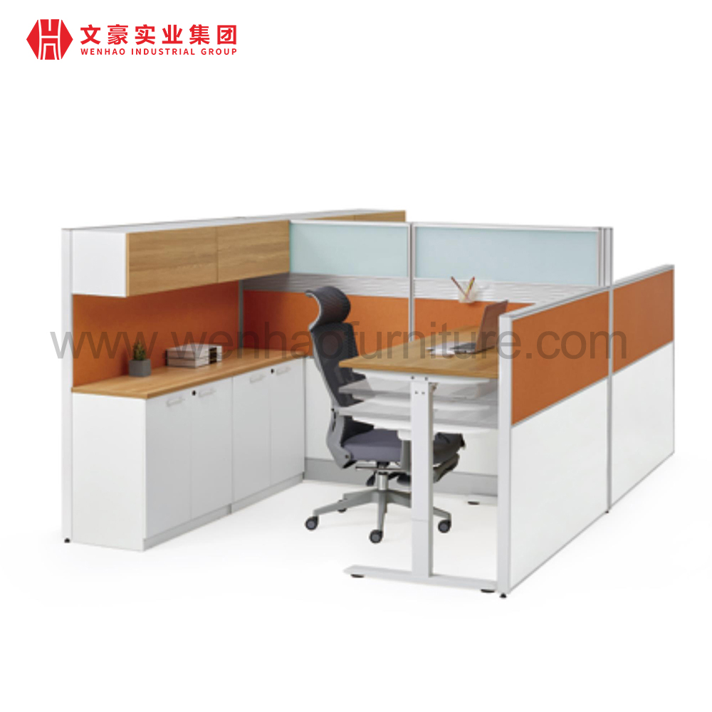 التصميم الحديث للأثاث التجاري أقسام محطة عمل الكمبيوتر 6 كراسي مكتب وطاولات