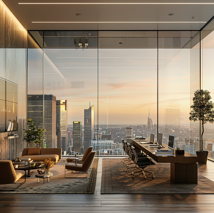 مكتب تنفيذي فاخر